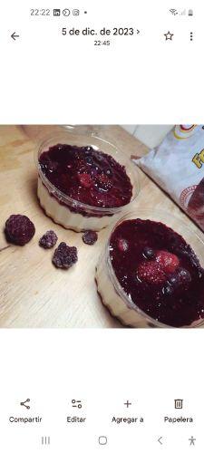 Cheesecake de frutos rojos
