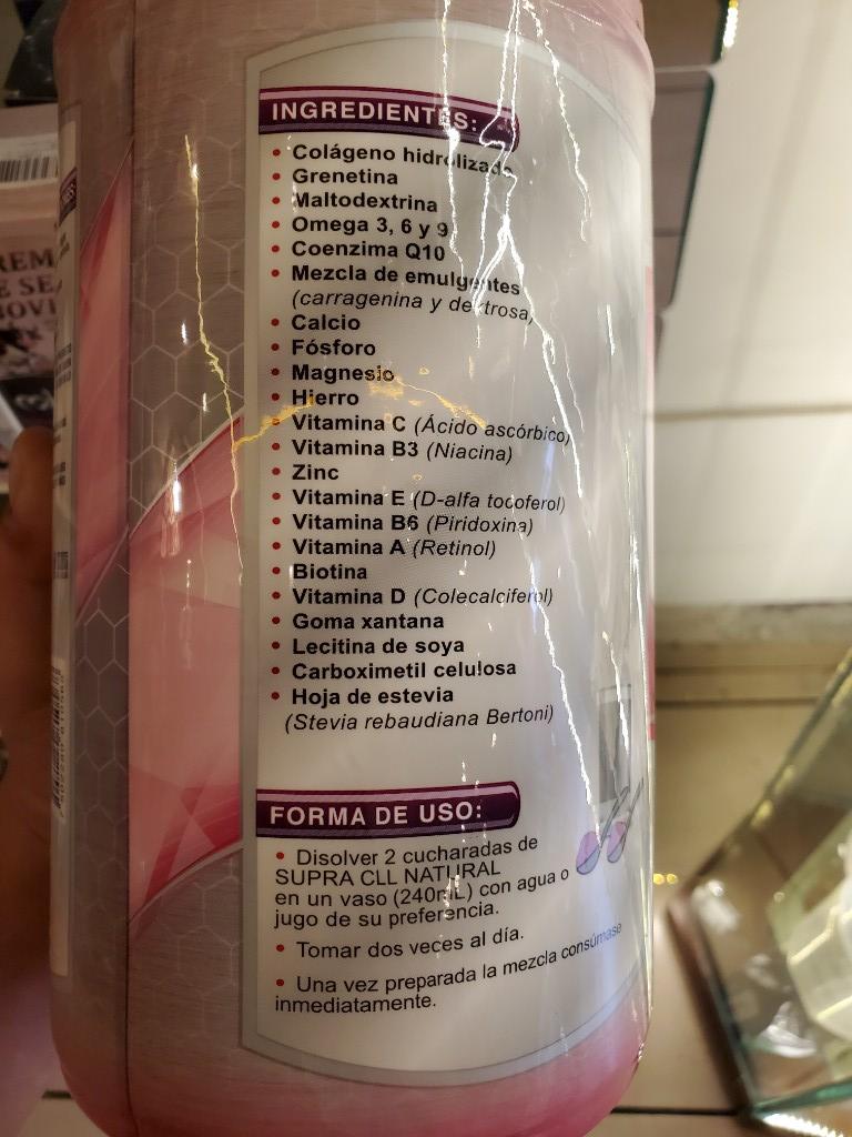 Miniatura 3 de Colágeno Sabor Natural Supra 1,1Kg