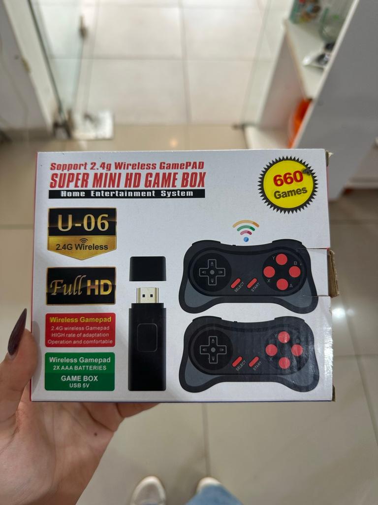 660 juegos consola retro inalámbrica