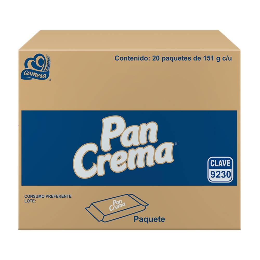 Galleta pan crema