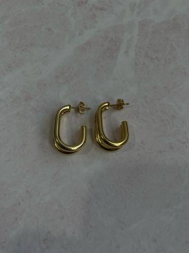 Argollas grandes acero inoxidable