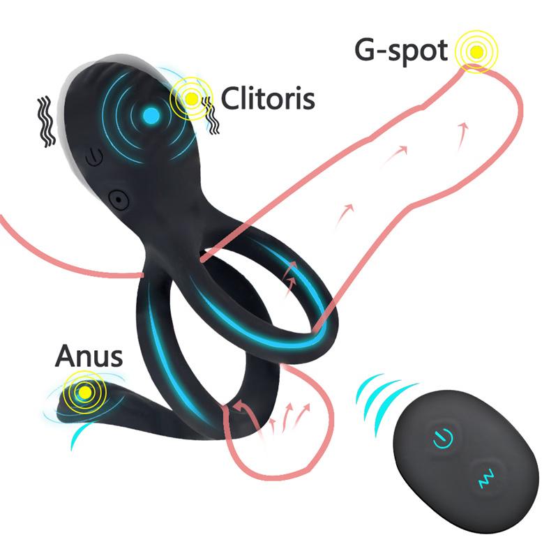 Miniatura 2 de Anillo Vibrador Recargable