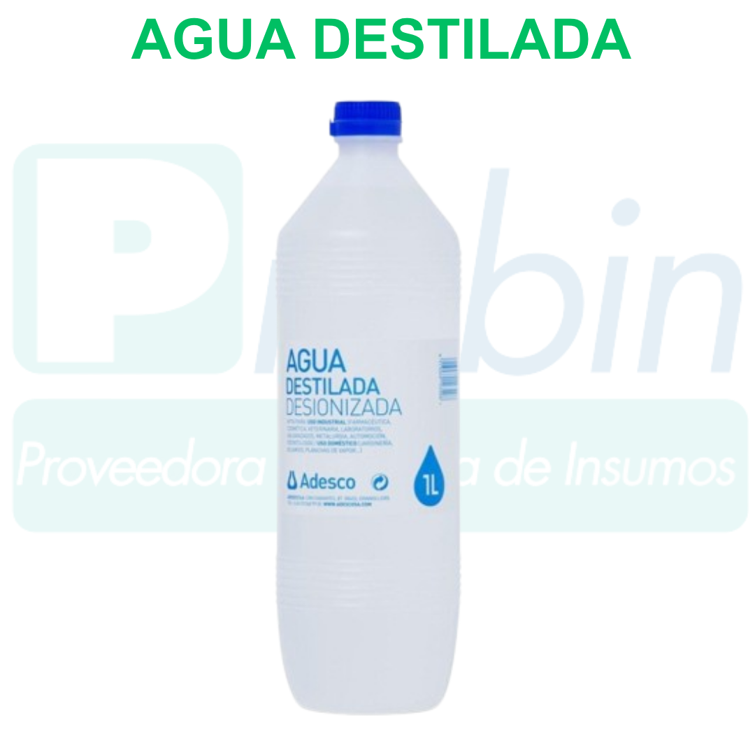AGUA DESTILADA
