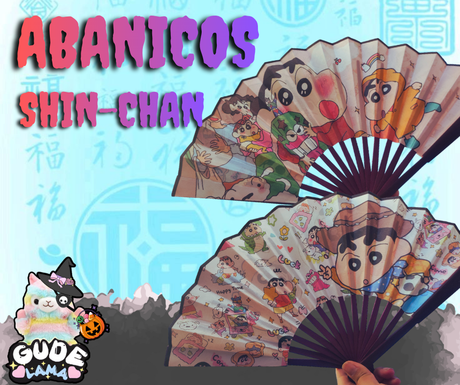 Abanico shin chan