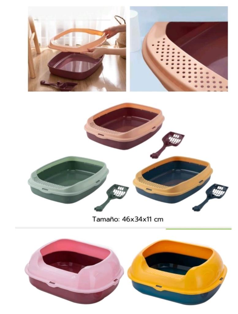 Arenero semicerrado grande