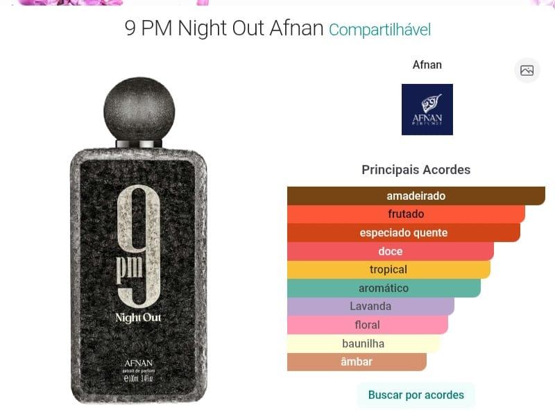 9 PM Night Out Afnan for women and men