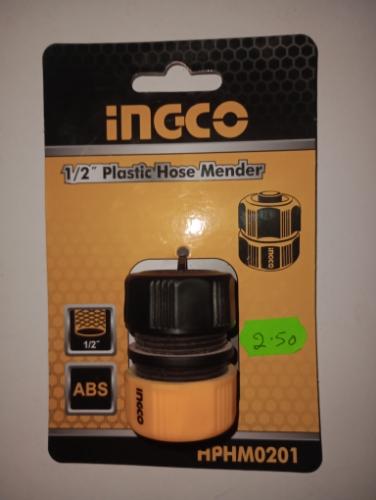CONECTOR PLASTICO P/MANGUERA INGCO 1/2"