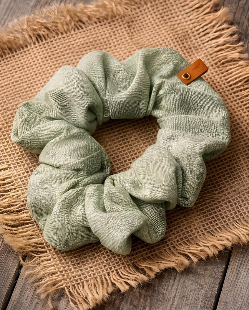 Scrunchie Verde Claro