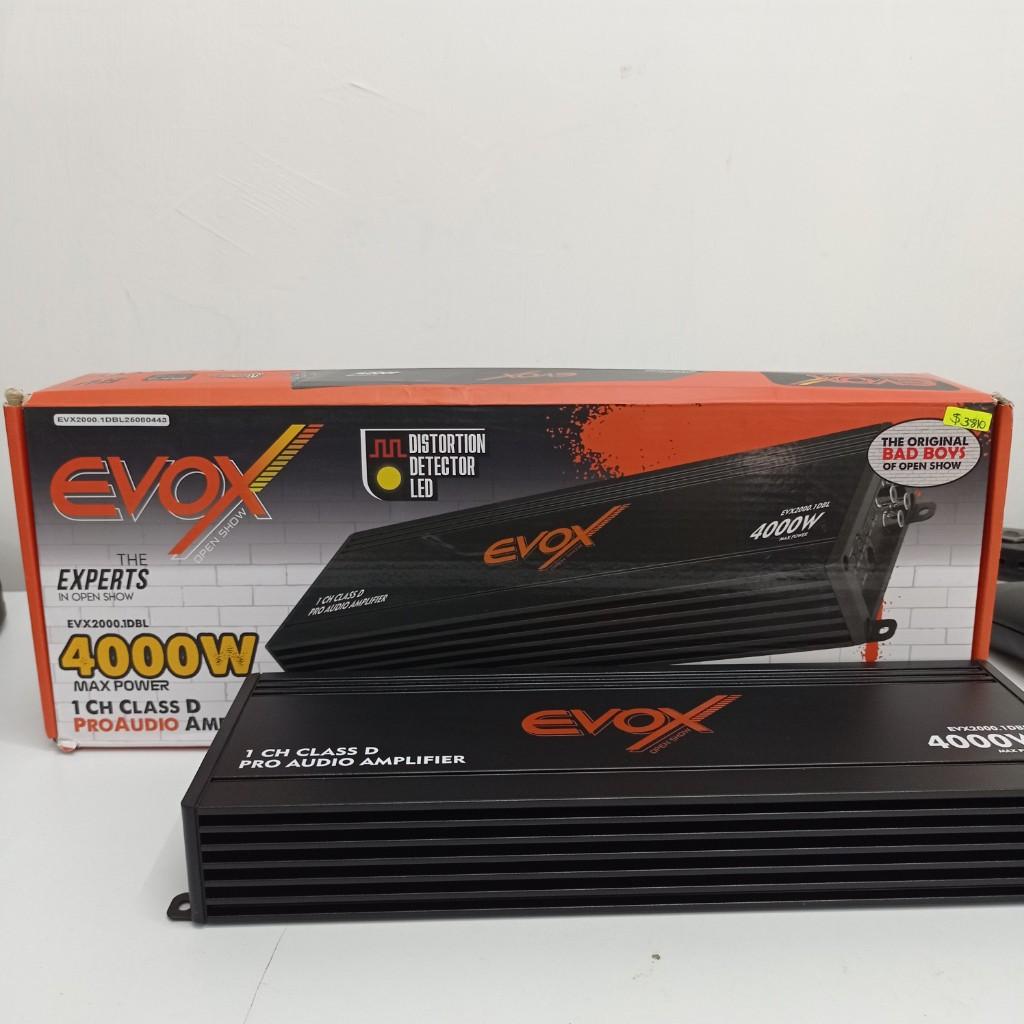 Amplificador evox  de 1 canal 4000w