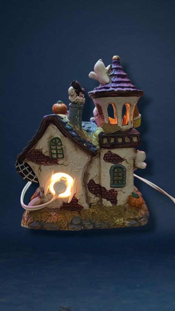 Miniatura 3 de 🎃 Casa Decorativa Halloween con Iluminación (Vintage)