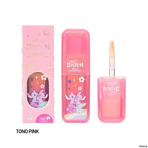 Brillo Holográfico Stitch Tono Pink