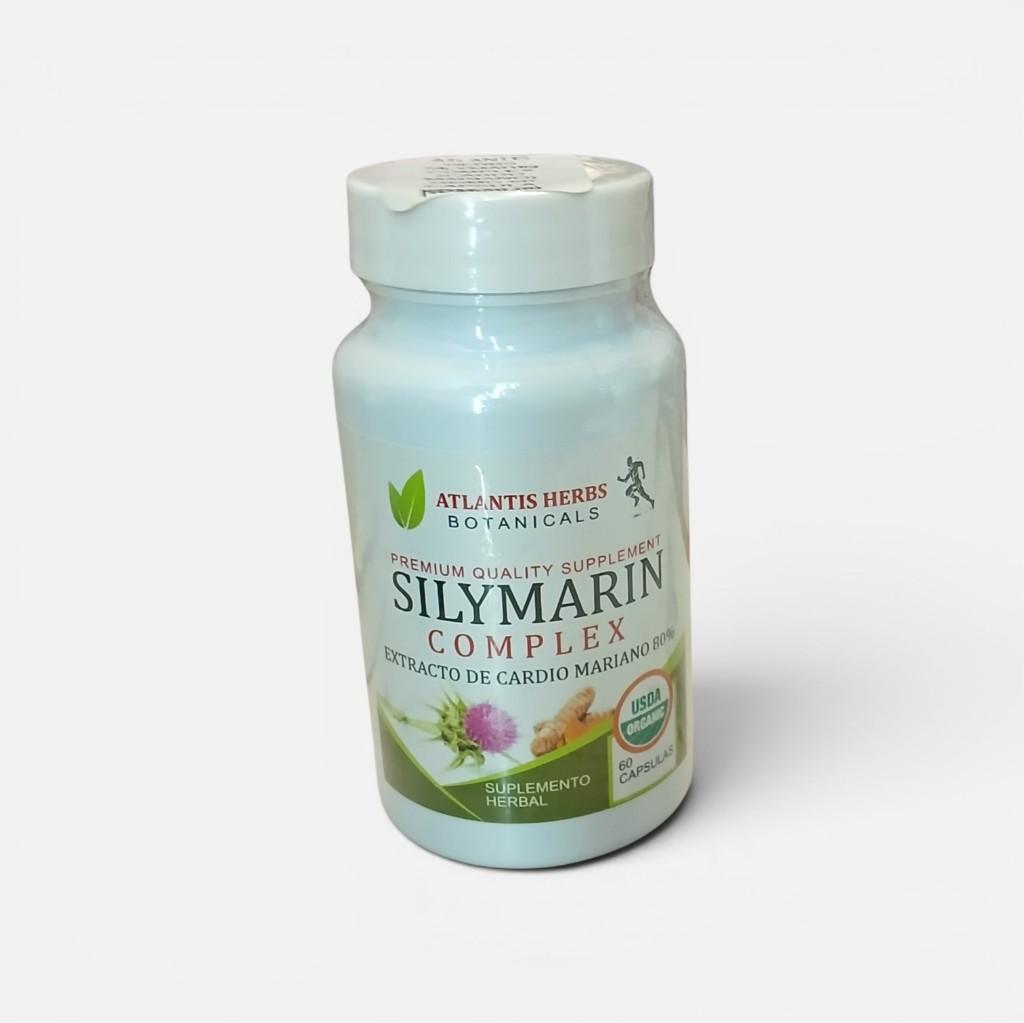 ATLANTIS HERBS SILYMARIN COMPLEX (CARDO MARIANO) 100MG 60 CAPSULA