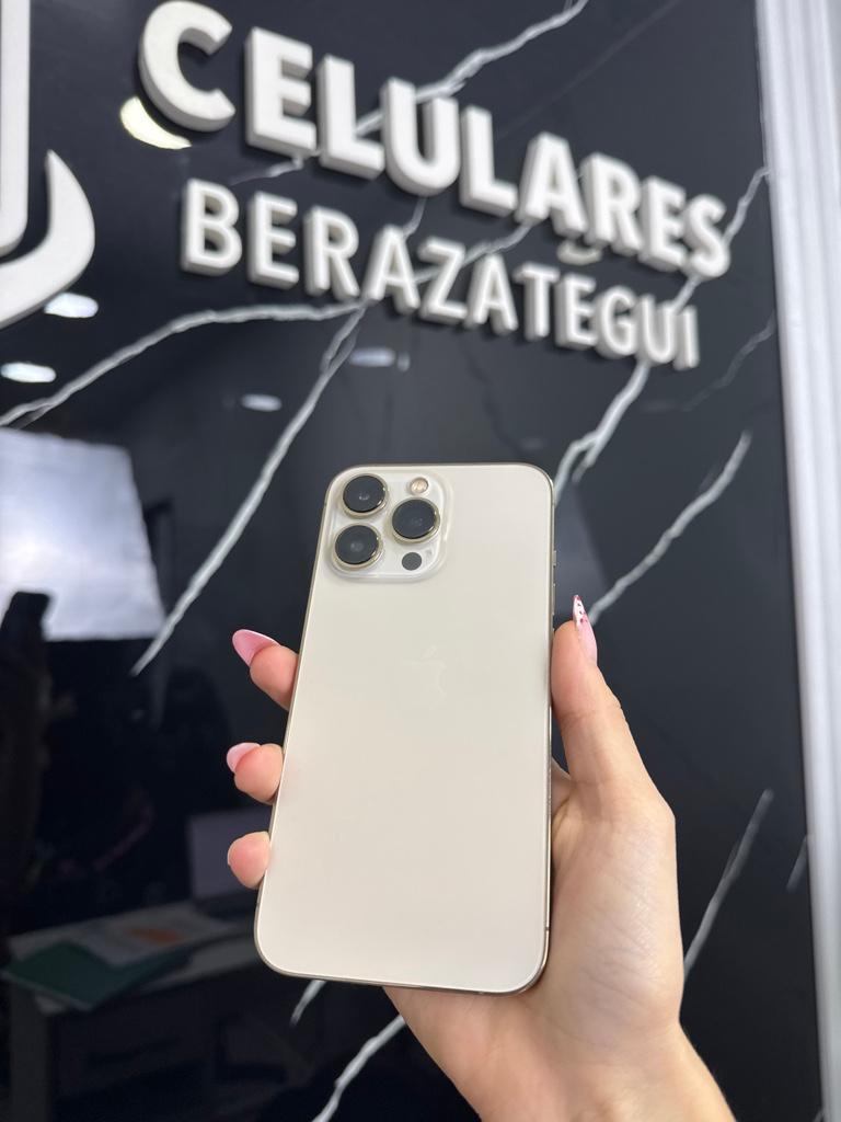 Iphone 13 pro 256gb 77% dorado