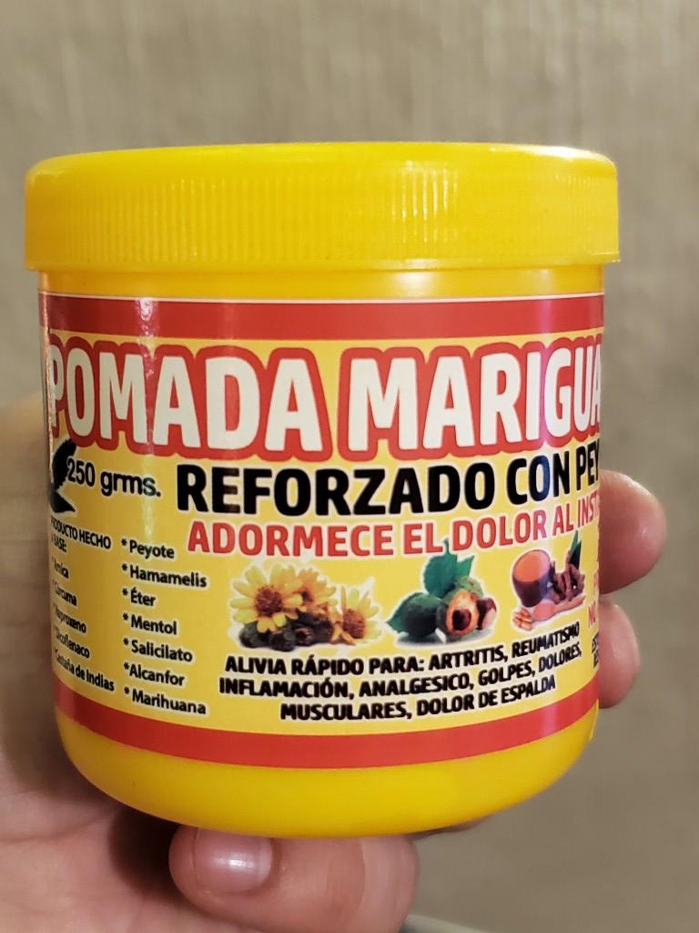 Mariguanol con Peyote PomadaGde. 250g ExtraFuerte