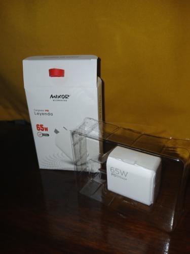 CARGADOR PD LEYENDA 65W ( Carga rápida) "MIXOR"