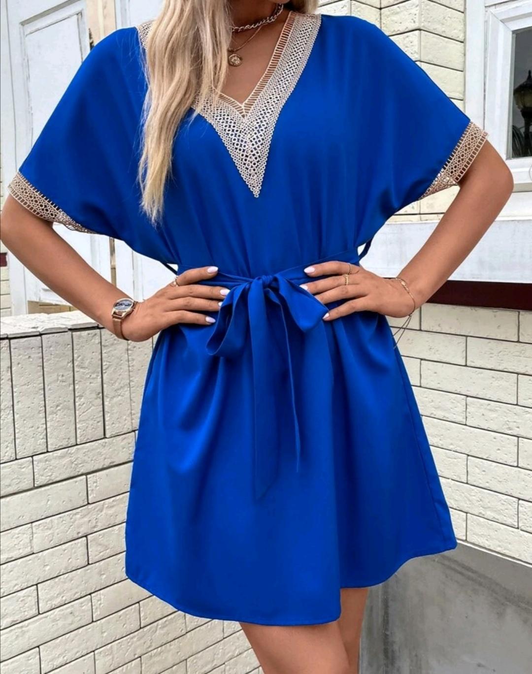 Miniatura 2 de Tunic dress azul real Talla M 
