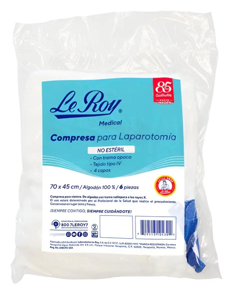 Compresa Para Laparotomia 70x45cm N/E