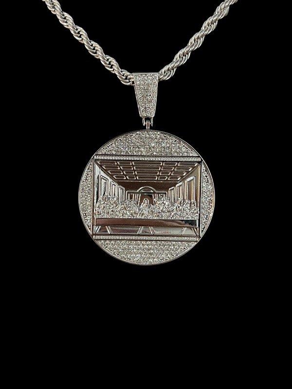 Miniatura 2 de DIJE ÚLTIMA CENA PLATA (grande)
