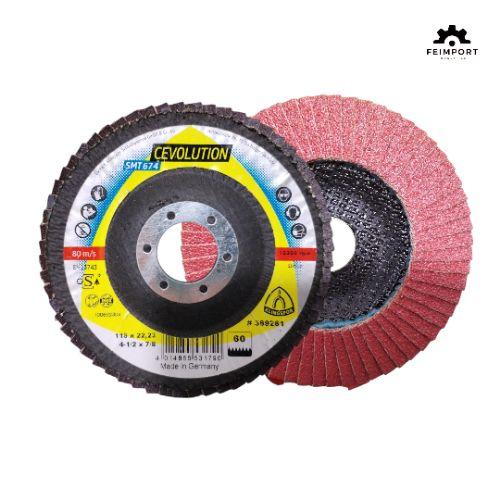 Caja Disco Flap 4"1/2 Gr60 Klingspor Ceramico