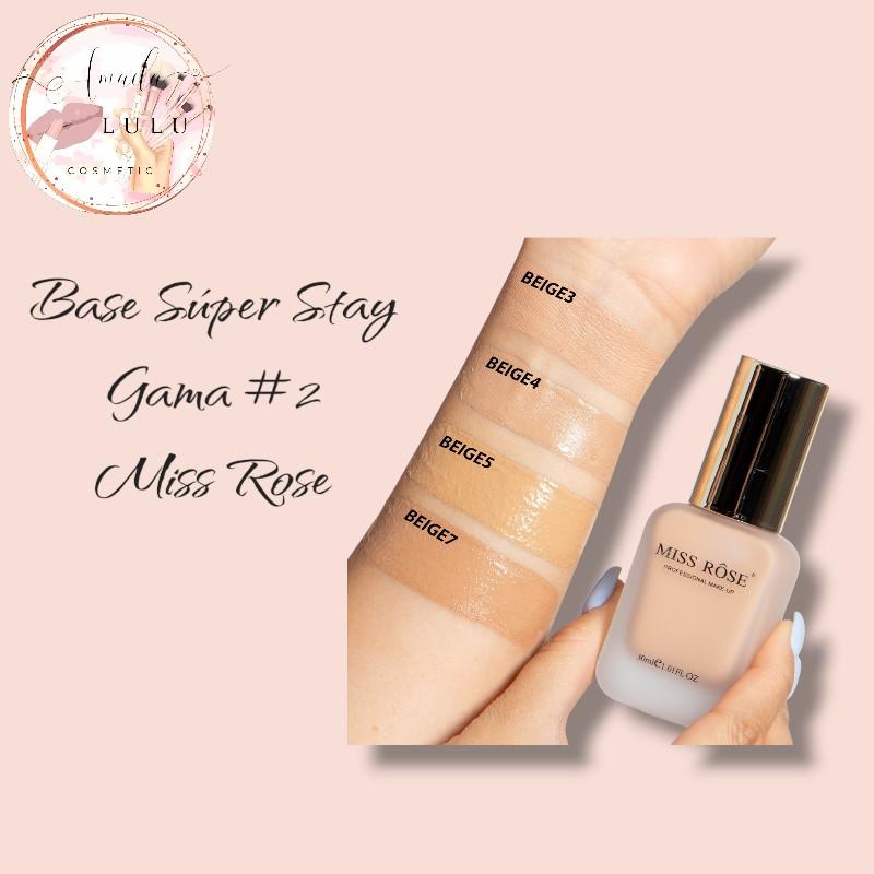 Base Super Stay Gama #2 Miss Rose