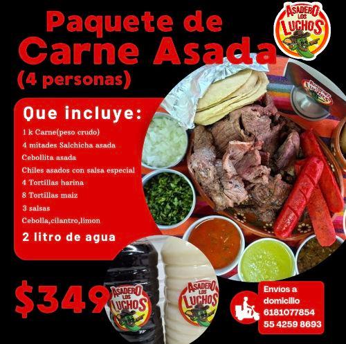 Paquete para 4 personas