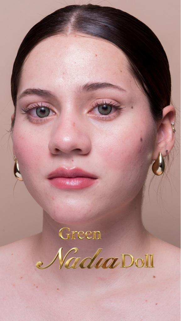 Miniatura 2 de 6 pares Nadia doll verde