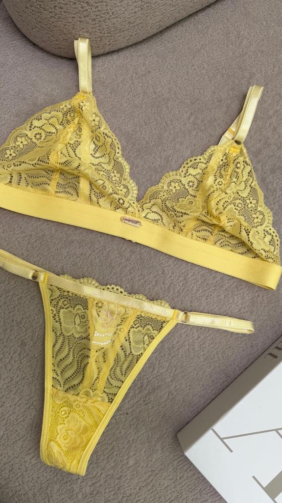 Set perla amarillo L