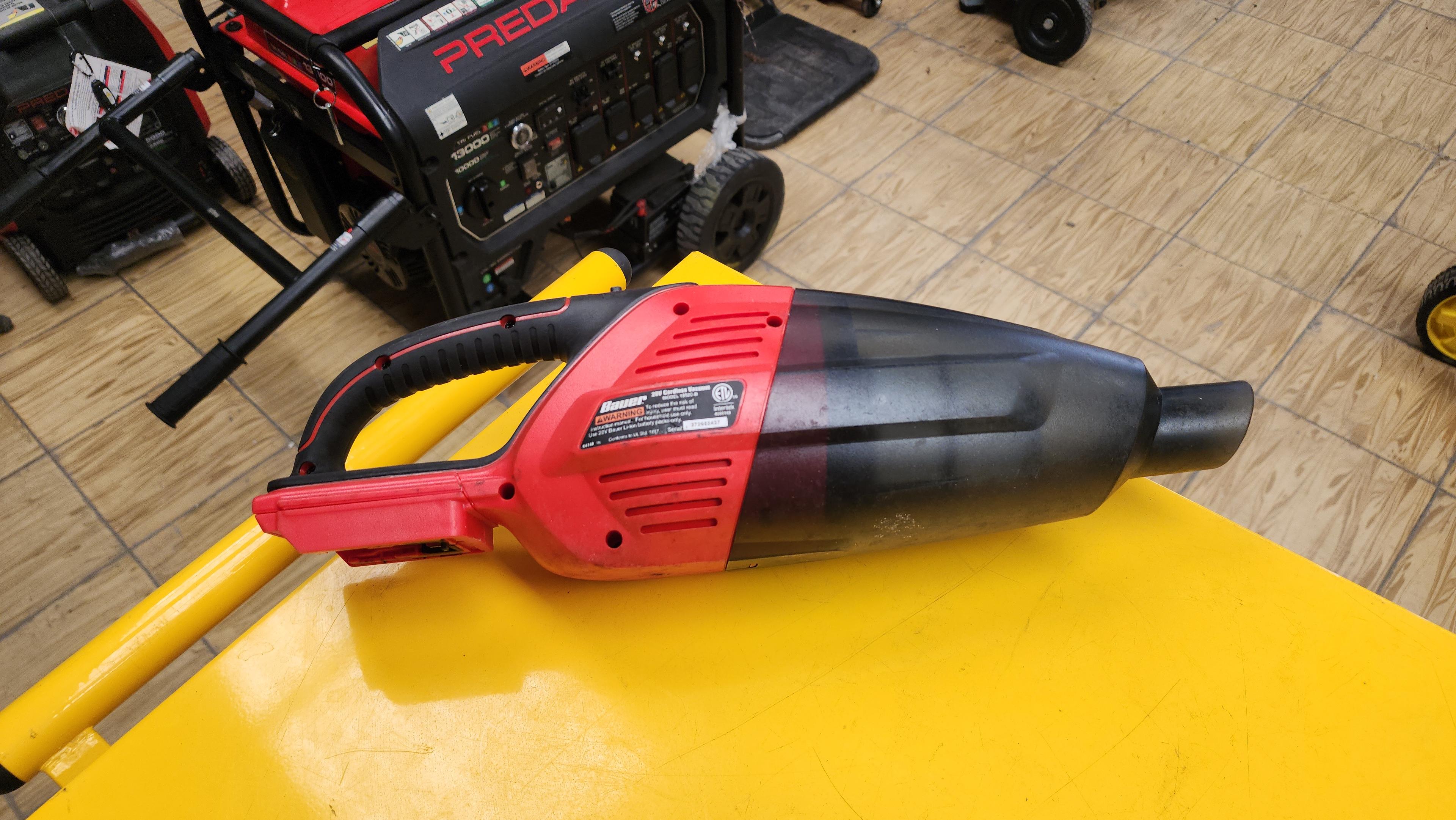Aspiradora bauer 20v