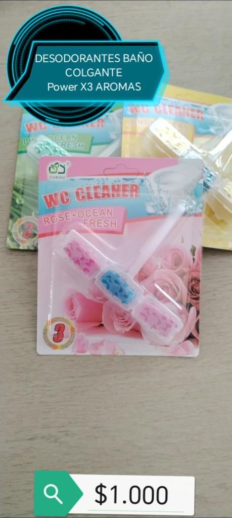 Pastillas colgantes WC Aromas
