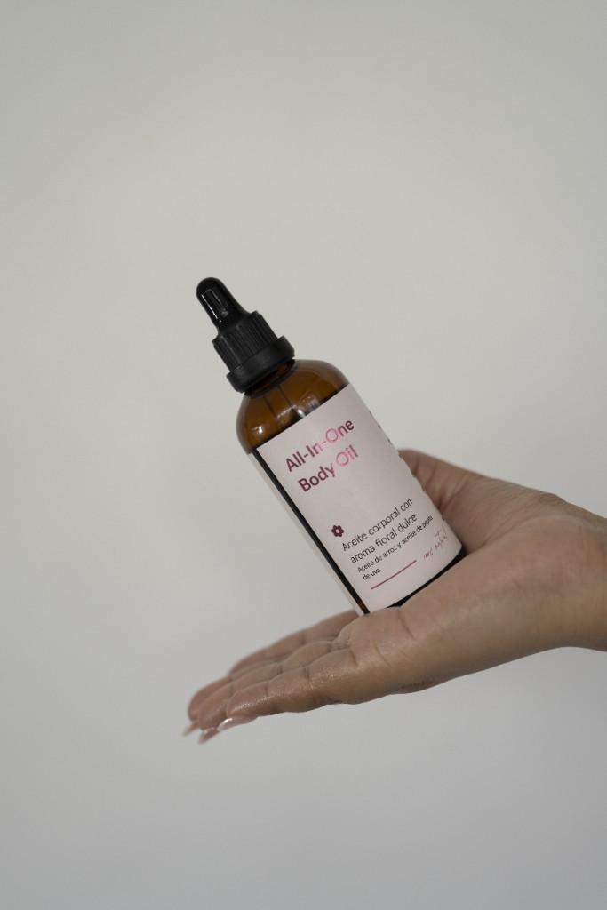 Aceite corporal All in One floral dulce 100ml