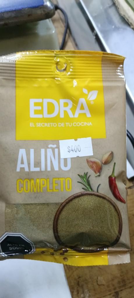Aliño completo edra