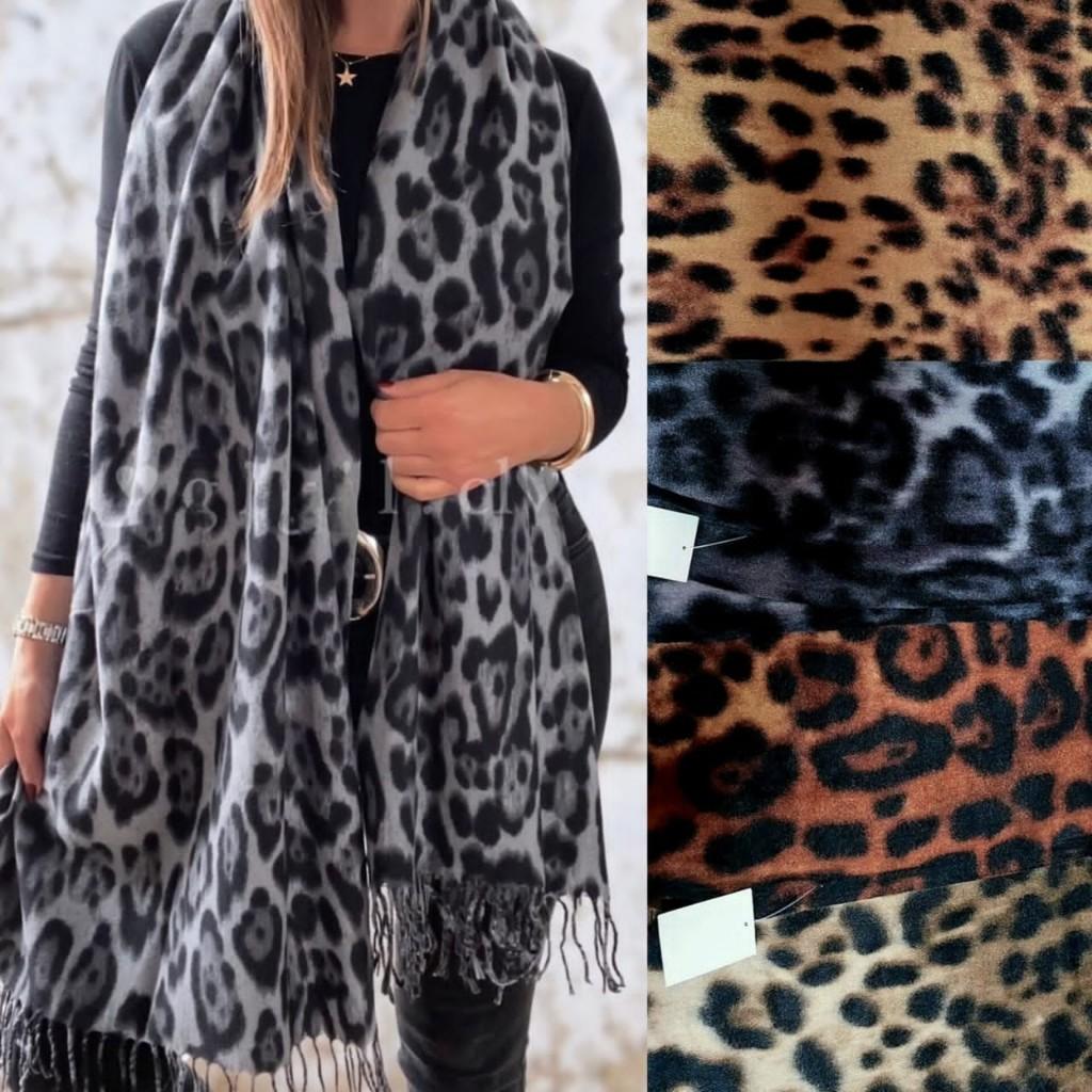 Bufandas Pashmina print