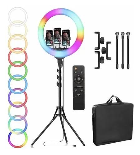ARO DE LUZ RGB 26 CM