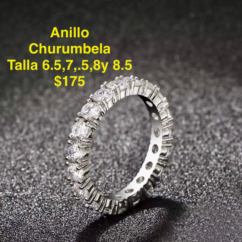 Anillo churumbela en plata