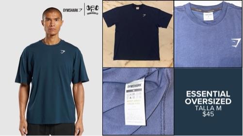 ESSENTIAL OVERSIZED GS AZUL