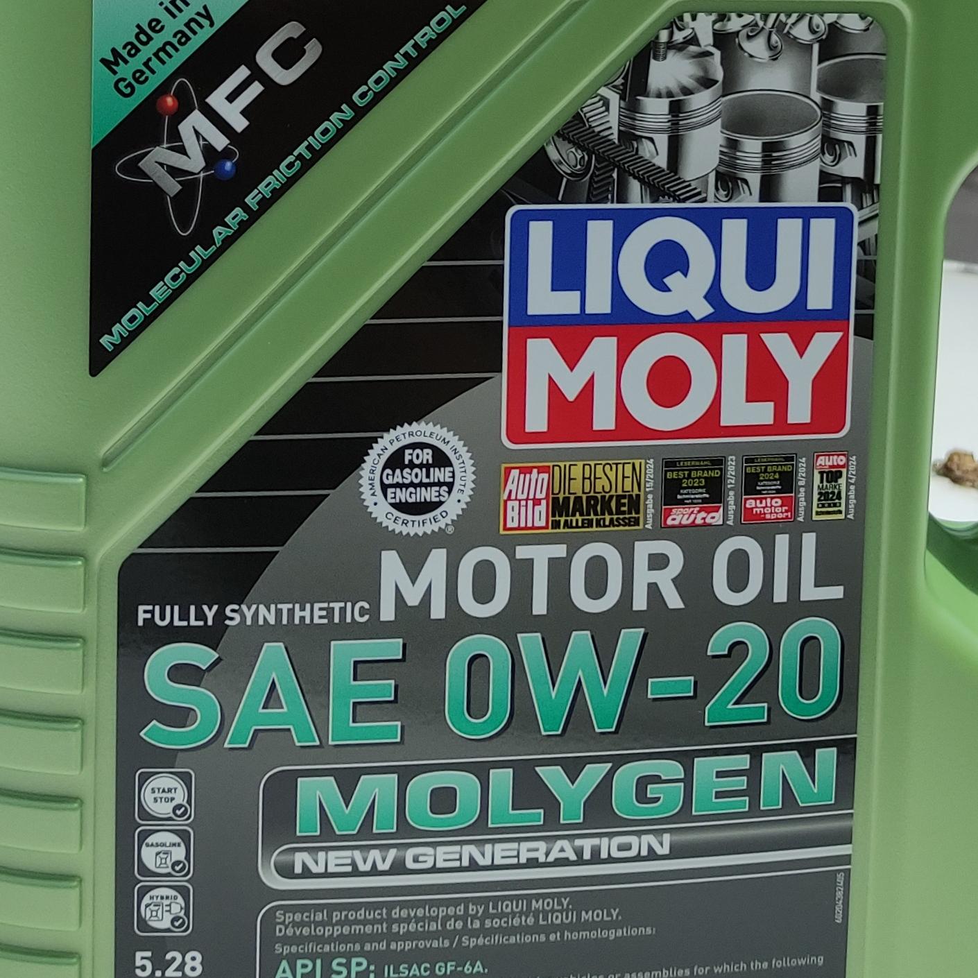 0w20 LiquiMoly Full sintético 5L