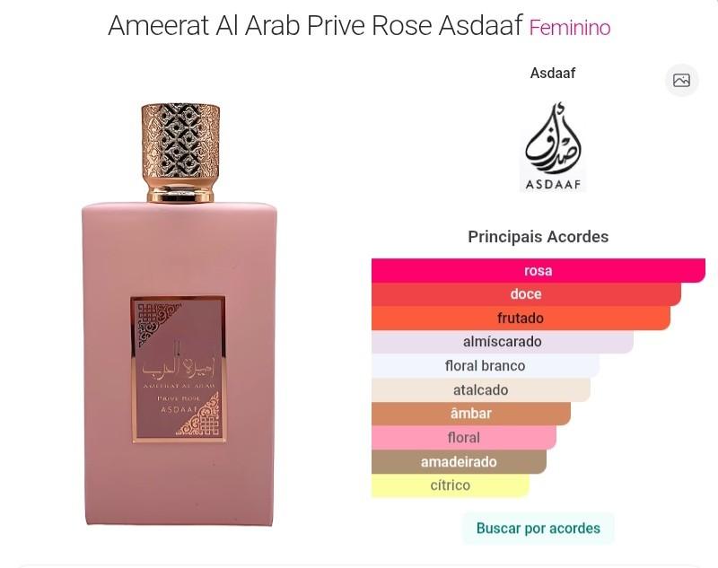Ameerat Al Arab Prive Rose Asdaaf