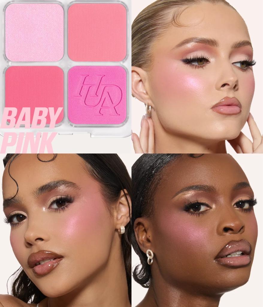 Miniatura 2 de Hudabeauty BLUSHLIGHTERS PALETTE / baby pink