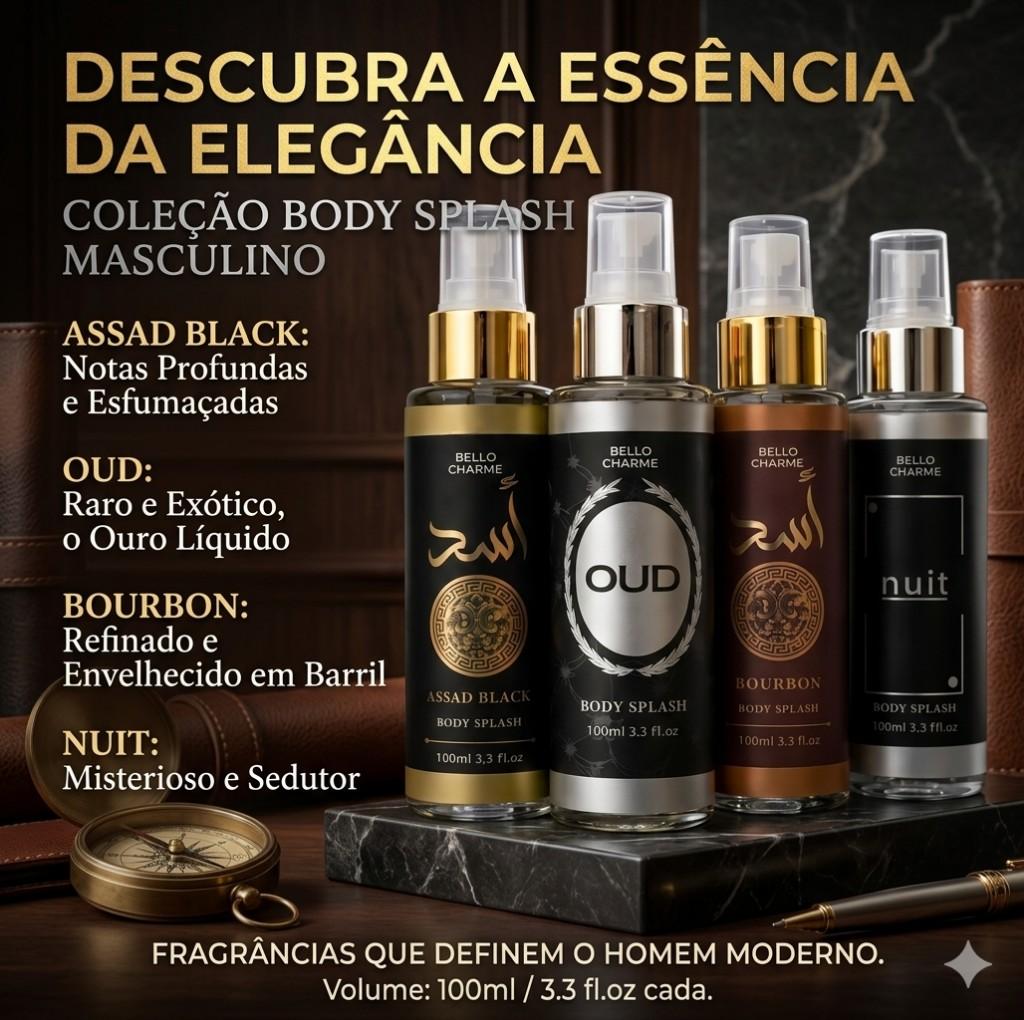 * Árabe / Body Splash Masculino - 100ml