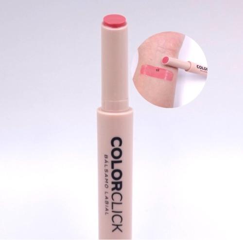 Bálsamo labial color click elaya