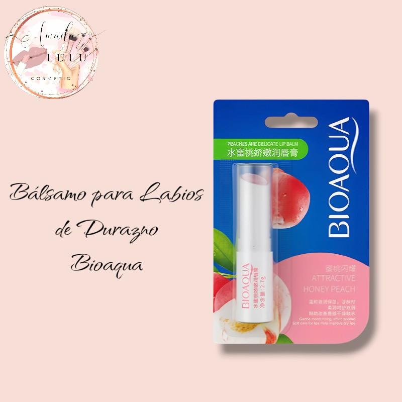 Bálsamo de Labios de Durazno Bioaqua