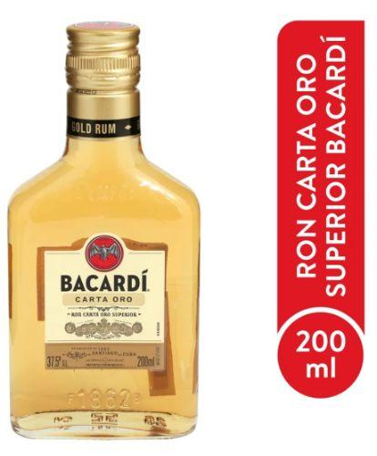 BACARDI CARTA DE ORO 200ml.
