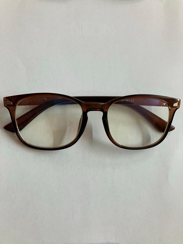 Lentes anti reflejo y luz azul (marrones)
