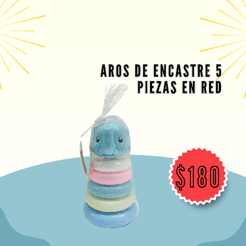 Aros de encastre 5 piezas