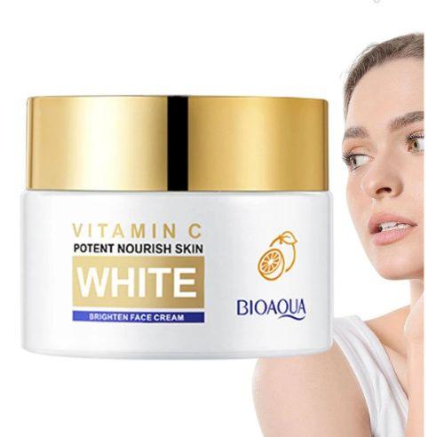 Bioaqua Crema Blanqueador Facial Nutritiva Vitamina C 50g