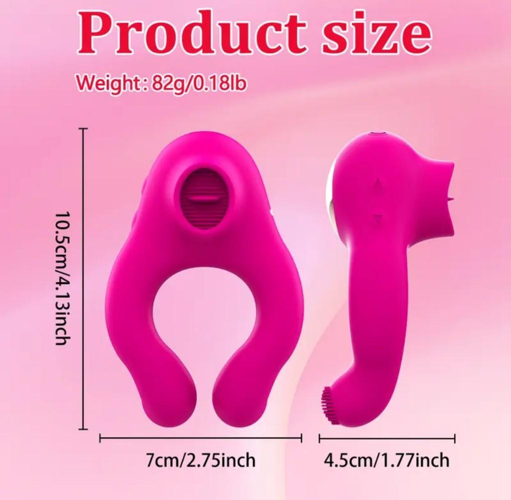 Miniatura 3 de Anillo vibrador con lengüeta