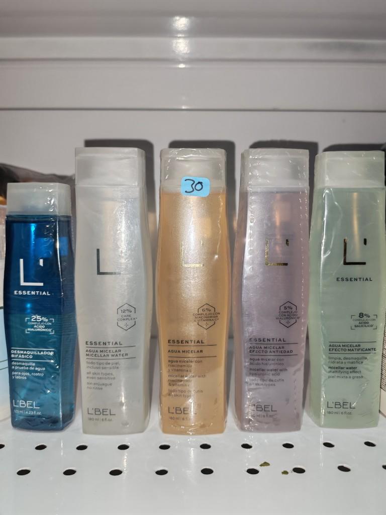 Agua micelar y desmaquillantes