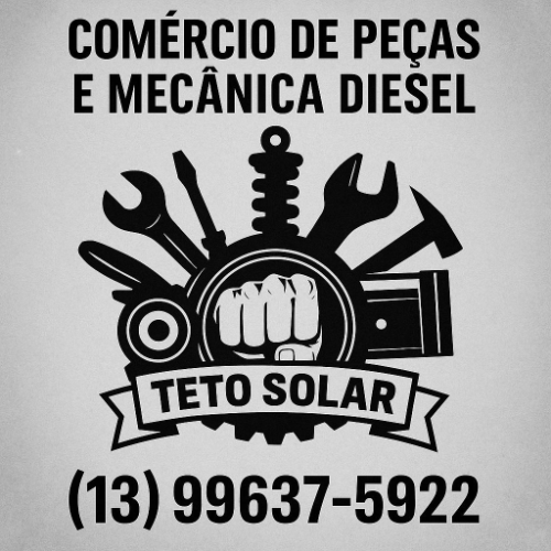 Comércio de peças e mecânica diesel TETO SOLAR -  CNPJ:62.740.473/0001-82