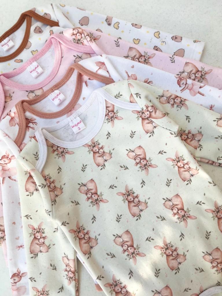 Miniatura 2 de Body beba estampados surtidos con extensor