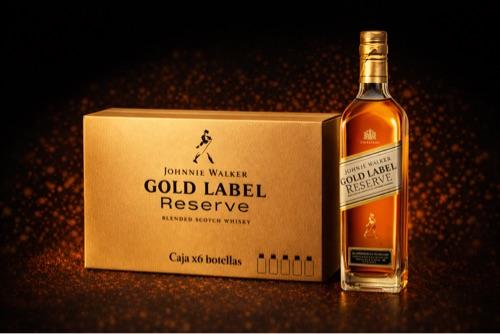 Caja x6 unidades del Gold Label Reserve